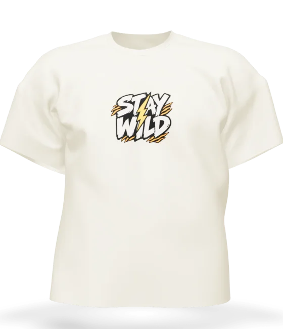 Stay Wild on a Stone oversized t-shirt